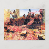 De Rozen van het Briefkaart Heliogabalus (Voorkant)