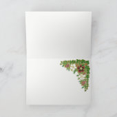 De Rozen van Kerstmis, Duitstalige Hellebores, Feestdagen Kaart (Binnen)