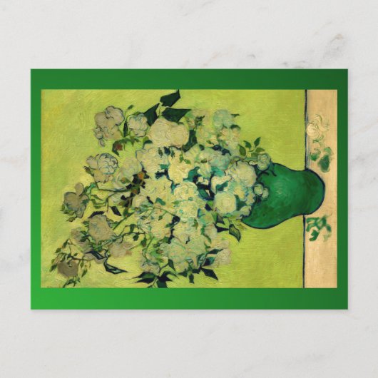 De Rozen van Vincent Van Gogh Briefkaart (Voorkant)