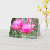 De rozenkaart van het Jubileum Kaart (Gele Bloem)