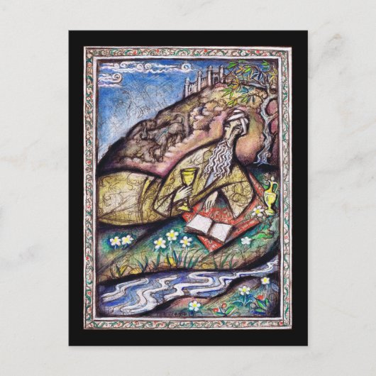 De Rubaiyat van Omar Khayyam Briefkaart (Voorkant)