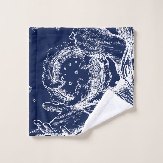 De Rubaiyat van Omar Khayyam Creatie Bad Handdoek (Wasdoekje)