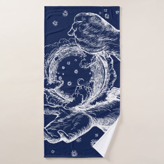 De Rubaiyat van Omar Khayyam Creatie Badhanddoek (Badhanddoek)