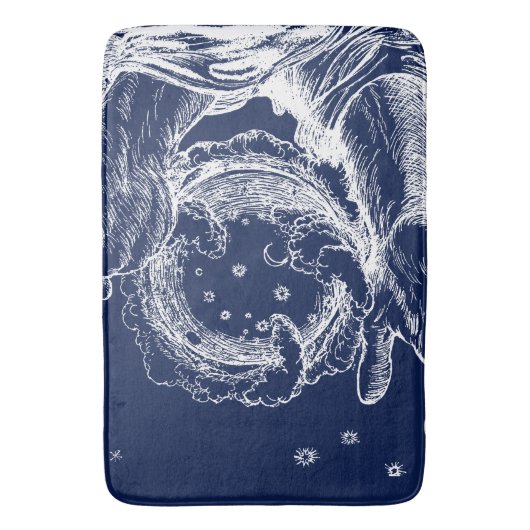 De Rubaiyat van Omar Khayyam Creatie Badmat (Voorkant Verticaal)