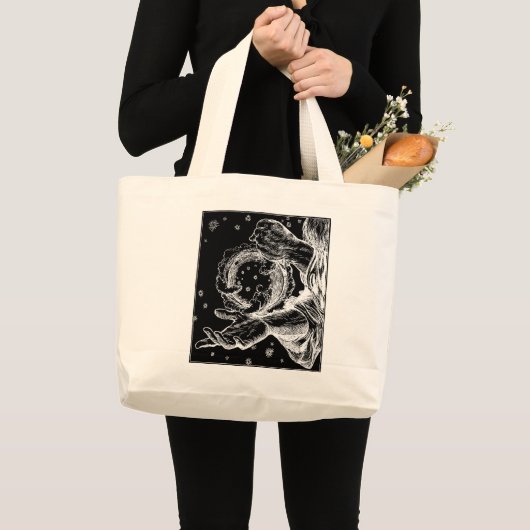 De Rubaiyat van Omar Khayyam Creatie Grote Tote Bag (Voorkant (product))