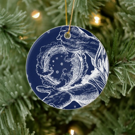 De Rubaiyat van Omar Khayyam Creatie Keramisch Ornament (Boom)