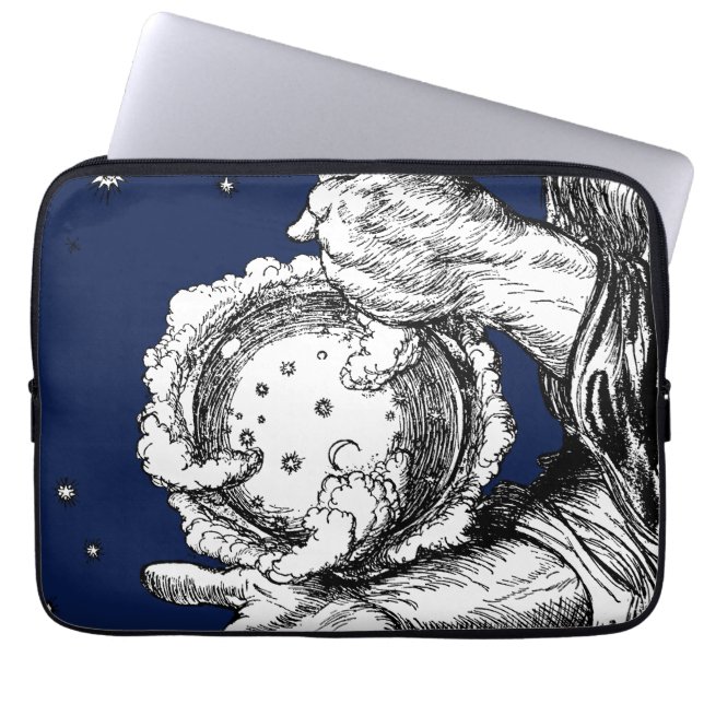 De Rubaiyat van Omar Khayyam Creatie Laptop Sleeve (Voorkant)