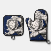 De Rubaiyat van Omar Khayyam Creatie Ovenwant & Pannenlap Set (Voorkant)