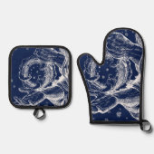 De Rubaiyat van Omar Khayyam Creatie Ovenwant & Pannenlap Set (Voorkant)