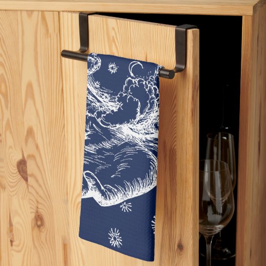 De Rubaiyat van Omar Khayyam Creatie Theedoek (Derde Gevouwen)