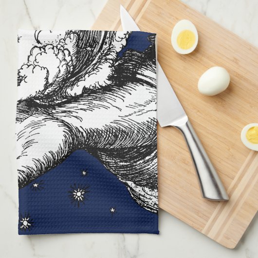 De Rubaiyat van Omar Khayyam Creatie Theedoek (Quarter Fold)