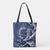 De Rubaiyat van Omar Khayyam Creatie Tote Bag (Achterkant)