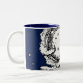 De Rubaiyat van Omar Khayyam Creatie Tweekleurige Koffiemok (Links)