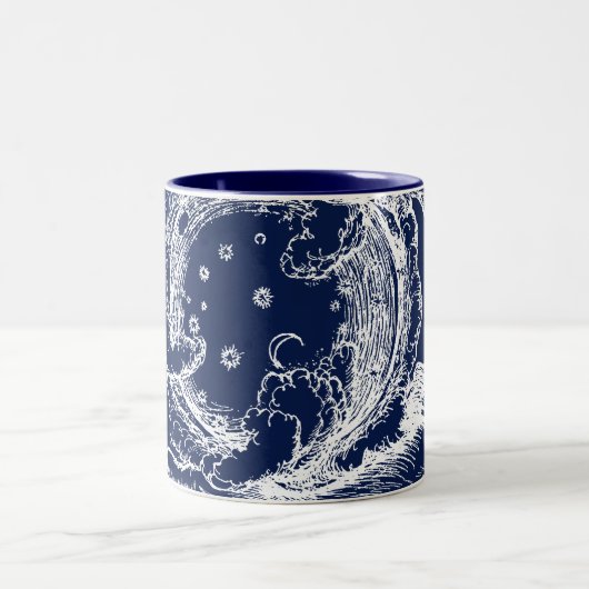 De Rubaiyat van Omar Khayyam Creatie Tweekleurige Koffiemok (Center)