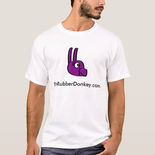 De Rubber Donkey Slogans v6 T-shirt (Voorkant)
