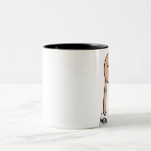 De rubber Mok van de Koffie van de Hals (Center)