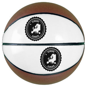 De rubberzegel van Europa Basketbal