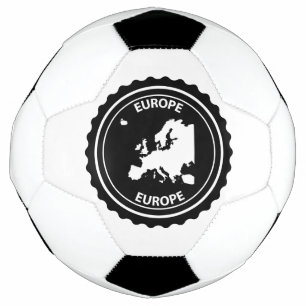 De rubberzegel van Europa Voetbal