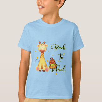 De rug van de school: klaar, klaar, leer! t-shirt