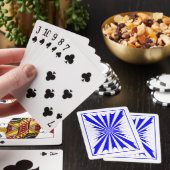 De Rug van de speelkaart Pokerkaarten (Insitu)