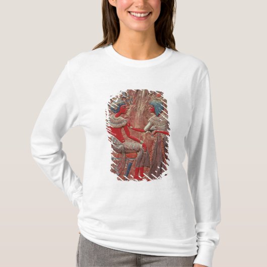 De rug van de troon van Tutankhamun T-shirt (Voorkant)