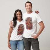 De rug van de troon van Tutankhamun T-shirt (Unisex)