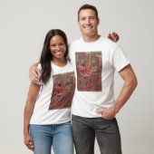 De rug van de troon van Tutankhamun T-shirt (Unisex)