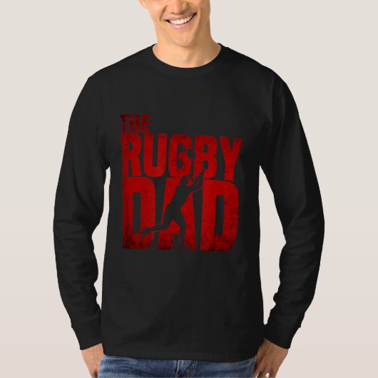 De Rugby Pap - Grappig Vaderdag Sport Gift T-shirt (Voorkant)