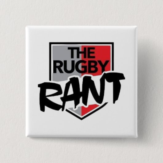De Rugby Rant Button (Voorkant)
