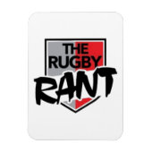 De Rugby Rant Car Magnet Magneet (Verticaal)