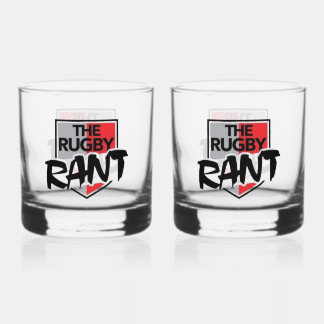 De Rugby Rant Rocks Glass Whisky Glas