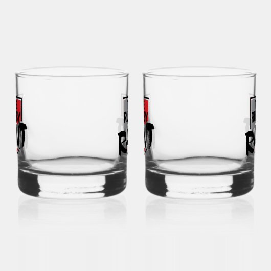 De Rugby Rant Rocks Glass Whisky Glas (Rechts)