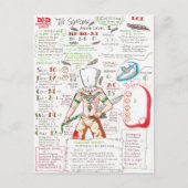 De ruggengraat briefkaart (Voorkant)