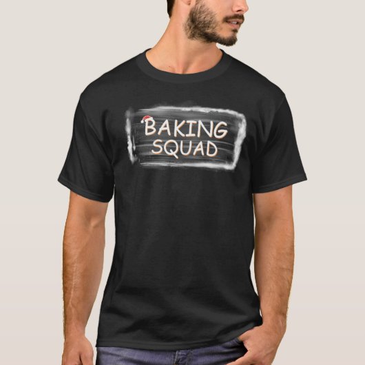 De rugzak van de kerstbakkerij is grappig - t-shirt (Voorkant)
