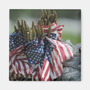 De rugzak van een soldaat van het leger magneet