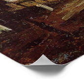 De Ruijterkade in Amsterdam door Vincent van Gogh Poster (Hoek)