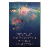 De ruimte, het sterrenstelsel, het centrum van de  (Voorkant)