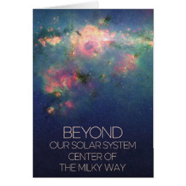 De ruimte, het sterrenstelsel, het centrum van de 