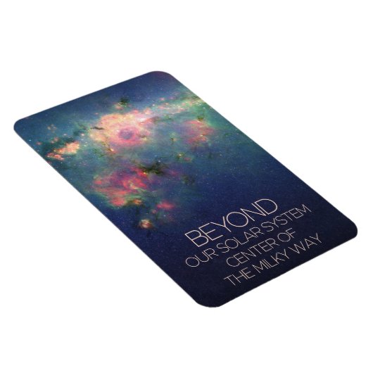 De ruimte, het sterrenstelsel, het centrum van de magneet (Rechterzijde)