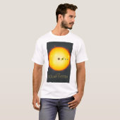 De ruimte, het zonnestelsel, de zon en de planeten t-shirt (Voorkant volledig)