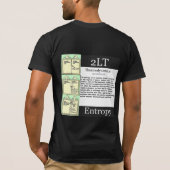 De ruimte is Fake Mannen T-Shirt (Achterkant)