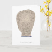 De ruimte tussen gedachten kaart (Gele Bloem)