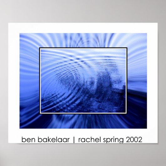 de ruimte tussen poster (Voorkant)