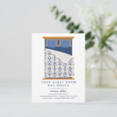 De ruimte van de gast heeft Bewegende Aankondiging (Staand voorkant)