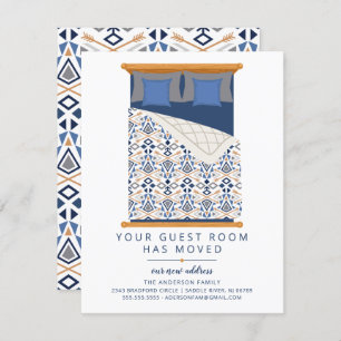 De ruimte van de gast heeft Bewegende Aankondiging