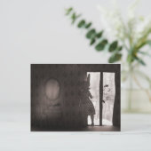 De ruimte van het document briefkaart (Staand voorkant)