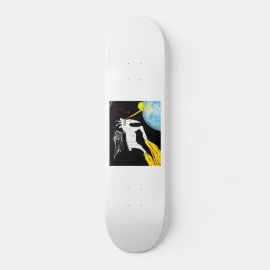 De ruimtegeit skateboard (Voorkant)