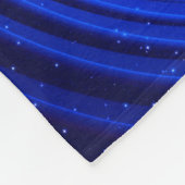 De ruimtekromming fleece deken (Hoek)