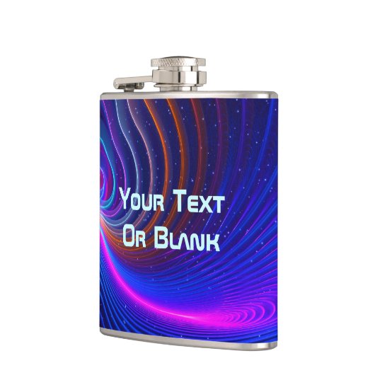 De ruimtekromming heupfles (Links)