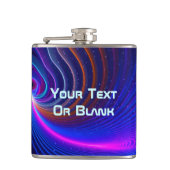 De ruimtekromming heupfles (Voorkant)